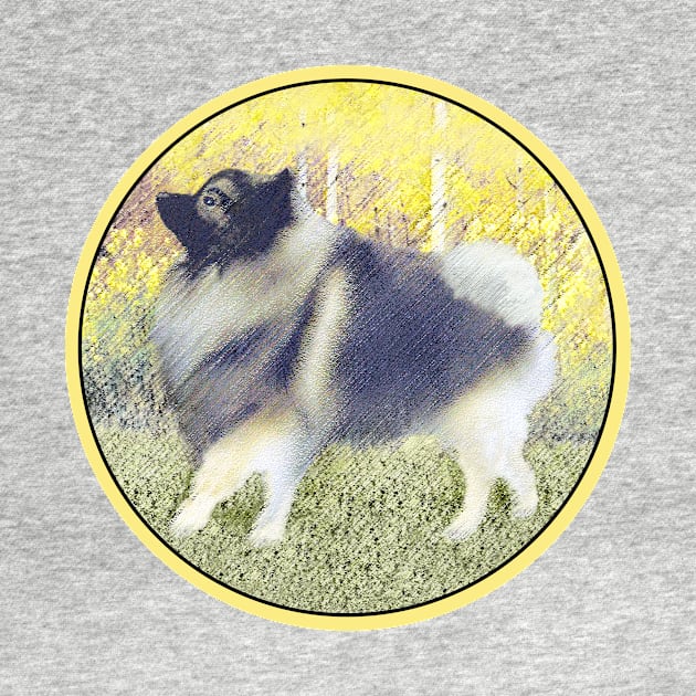 Keeshond in Aspen by Alpen Designs